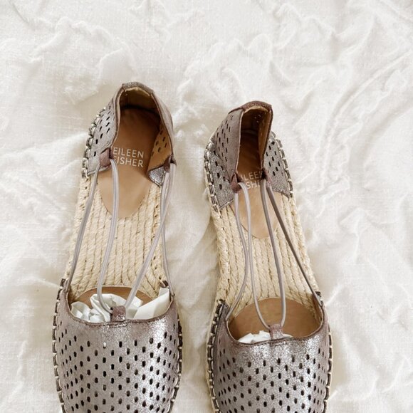 Eileen Fisher Lee 2 Espadrilles Size 8.5 New - Picture 4 of 7